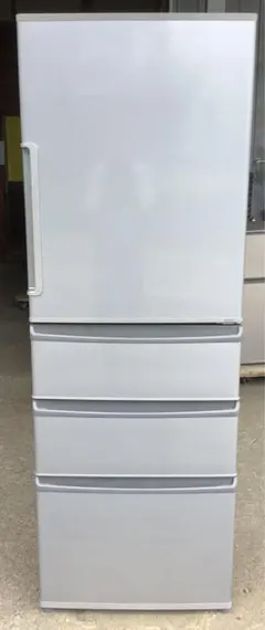 4ドア冷凍冷蔵庫 AQR-361E(S) 355L アクア 2016年製のサムネイル