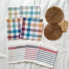 新品未使用 コースター10点セット テーブルウエアまとめ売り バラ売り不可