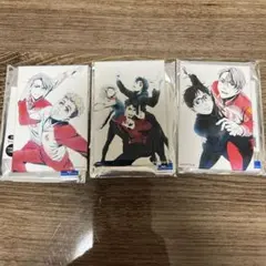 ユーリ!!! on ICE トレーディング缶バッチ3セット
