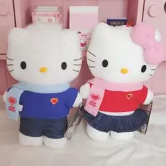 【当時物】2003年 ハローキティ SUPERLOVERS DXぬいぐるみ