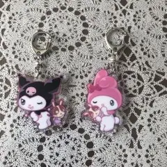マイメロディ・クロミ　アクリルキーホルダー2個