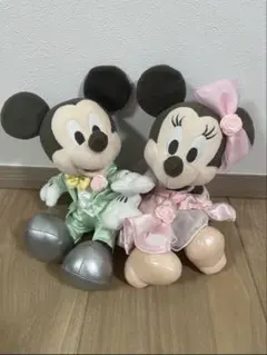ミッキー ミニー ウェディングドール ぬいぐるみ ペア ディズニー 結婚式