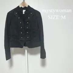【美品】mystywoman レディース ジャケット ショート丈 コットン100のサムネイル