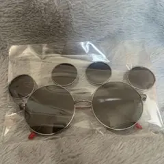 ディズニー　ミッキー型サングラス