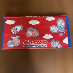 新品　COSTCO クマデザイン ショッピングバッグ クマ柄　赤