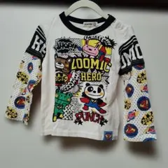 ZOOMIC ヒーロー柄 長袖Tシャツ 95cmのサムネイル