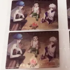 HUNTER × HUNTER イタジャガ ゴン キルア カイト 2枚