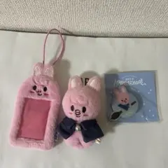 スキズ　チャンビン　ぬいぐるみ＋トレカケース＋スマホグリップ