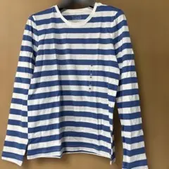 クルーネック長袖Tシャツ