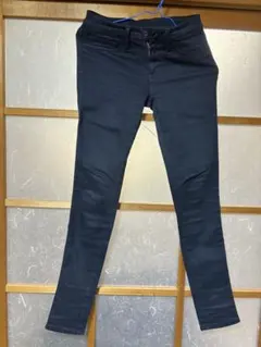 MOUSSY ネイビー スキニーパンツ サイズ0