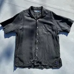 Ralph Lauren Caldwell M シルクリネン　裾ポニー　長袖 Ralph Lauren Caldwell M シルクリネン 裾ポニー 長袖 - メルカリ