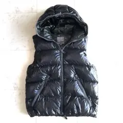 おぼろ月さま専用　DUVETICA ダウンベスト 44 ネイビー おぼろ月さま専用 DUVETICA ダウンベスト 44 ネイビー