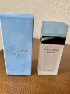 【空き瓶と専用箱】DOLCE & GABBANA light blue 25ml