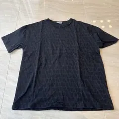 圧倒的デザイン・L】ヴァレンティノ ビッグロゴ 半袖 Tシャツ ブラック 