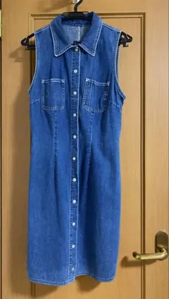 GAP デニムノースリーブワンピース