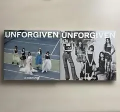 LE SSERAFIM UNFORGIVEN 日本2ndシングル CDのみ