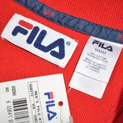 新品 デッドストック 90s FILA ポロシャツ フィラ 海外古着 POLO