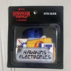 【新品未使用】ストレンジャーシングス 3coinsコラボ ステッカーセット