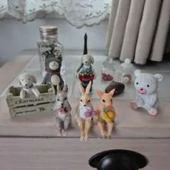 ミニチュア 置物 動物 雑貨 セット