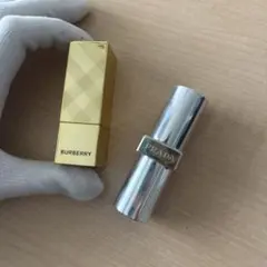 BURBERRY PRADA リップ 口紅 2点セット バーバリー プラダ