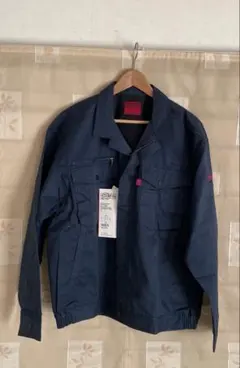 《未使用品》作業服 ホシ服装 長袖ブルゾン