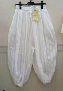 新品dgyコットン ストライプ柄バルーンパンツ