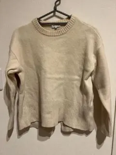 PLST クリーム色 ニットセーター M