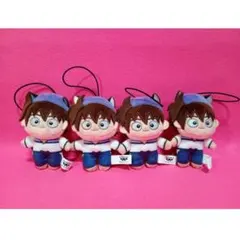 4点　忍たま乱太郎 ナムコ ほわぬい ぬいぐるみ マスコット 土井半助
