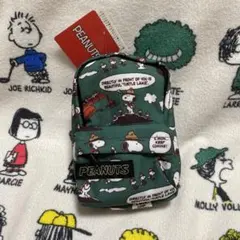 【最終価格】スヌーピー カラビナ付き リュック型ポーチ リュックポーチ