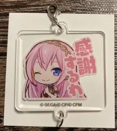 巡音ルカ　アクリルチャームコレクション　バーチャルシンガー　スタンプ