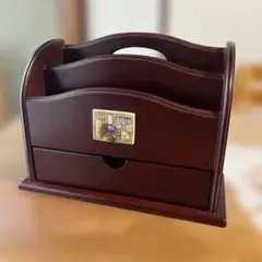 木製　小物ケース　リモコンスタンド