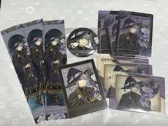 ツイステ アズール ブルームバースデー 缶バッジ カード クリアしおり ふぁぼカ