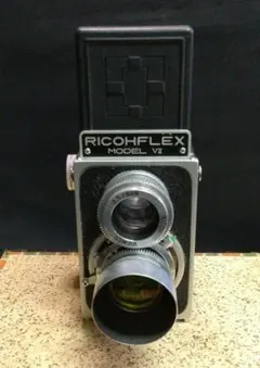 【動作確認済】リコーフレックス Model VI 120フィルム付 すぐ撮影可 動作確認済】リコーフレックス Model VI 120フィルム付 すぐ撮影可