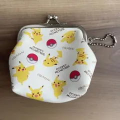 ポケットモンスター　ピカチュウ　がま口　財布