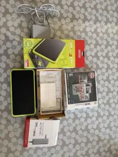 New 2DS LL グリーン/ブラック 本体 付属品付き