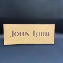 非売品ジョンロブJOHNLOBBレザーネームプレートのサムネイル
