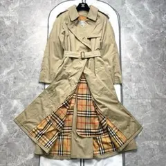 極美品♡バーバリー トレンチコート ベルト ライナー ノバチェック