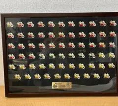 【限定】2014年ソフトバンクホークス ピンバッジ 65名コンプリート 額装品