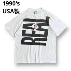 1990's USA製 Levi's 501 REAL プリント Tシャツのサムネイル