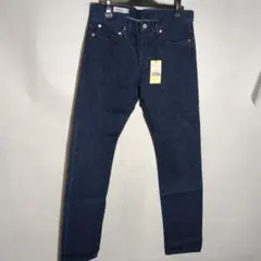 新品Kitsune パリジャン ダークブルー ストレートデニム 新品タグ付き