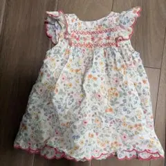 H&M 花柄　ベビー　ロンパース　70のサムネイル