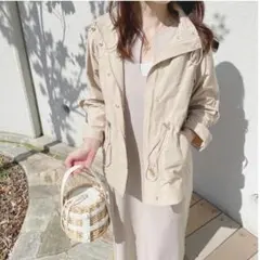 ​GRL グレイル キーネック ロングワンピース ベージュ Fサイズ 春夏