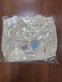 Keith Haring アートトートバッグ アイボリー