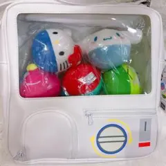 新品 アベイル×サンリオ ぬいぐるみ キーホルダー バッグ 5点 ホワイト