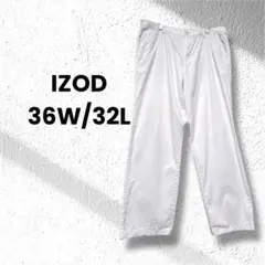 IZOD ホワイトパンツ サイズ36W/32L