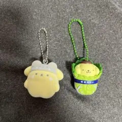 ポムポムプリン　キーホルダー2個セット