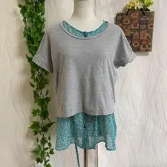 h2266「美品」 McGREGOR　オシャレカットソー　カジュアル　上品