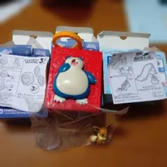 マクドナルド ハッピーセット ポケモン ドラえもん アクスタ4点セット