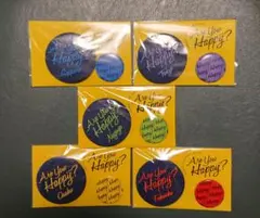 嵐 Are you happy? 会場限定バッチセット ５会場