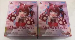 最新プライズフィギュア 赤見かるびの お笑いかるび塾 ２品セット